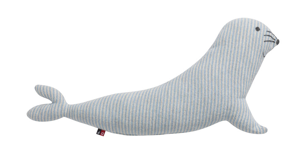 JUWEL pillow "seal" includes filling in . Filled Cushion made by David Fussenegger , a family-run mill in Austria.