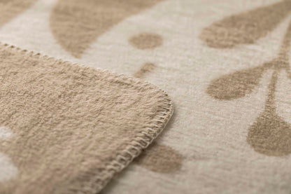 SAVONA throw "folcloristic flowers" in . Throw Blanket made by David Fussenegger , a family-run mill in Austria.