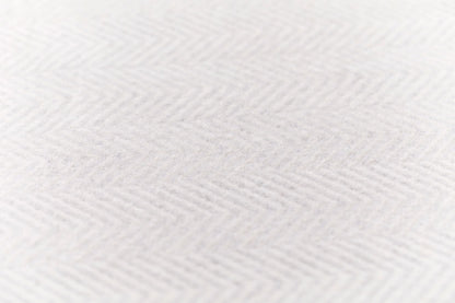 SILVRETTA throw "herringbone" in . Throw Blanket made by David Fussenegger , a family-run mill in Austria.