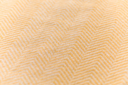 SILVRETTA throw "herringbone" in . Throw Blanket made by David Fussenegger , a family-run mill in Austria.