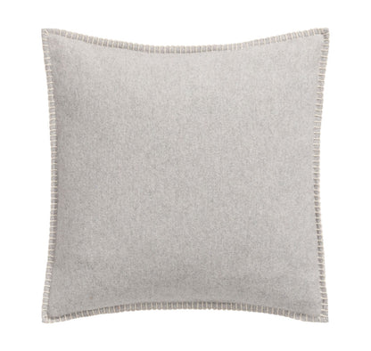 SYLT cushion cover solid 20x20 in light grey . Cushion Cover made by David Fussenegger , a family-run mill in Austria.