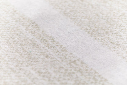 LUCA throw "structured stripe" in . Throw Blanket made by David Fussenegger , a family-run mill in Austria.