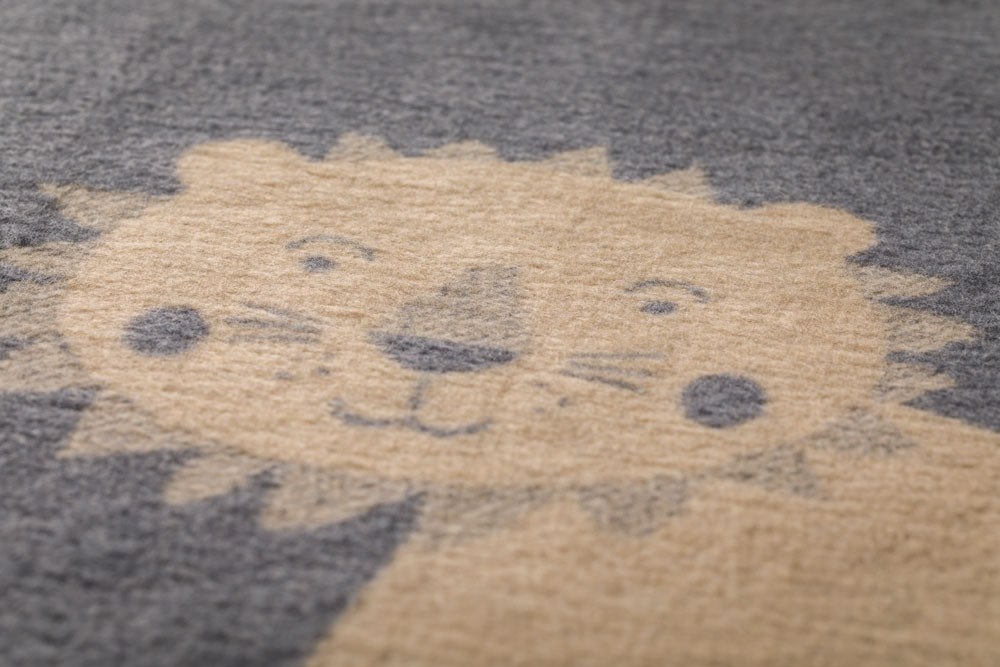 MILA baby blanket "lions in love" in . Blanket made by David Fussenegger , a family-run mill in Austria.