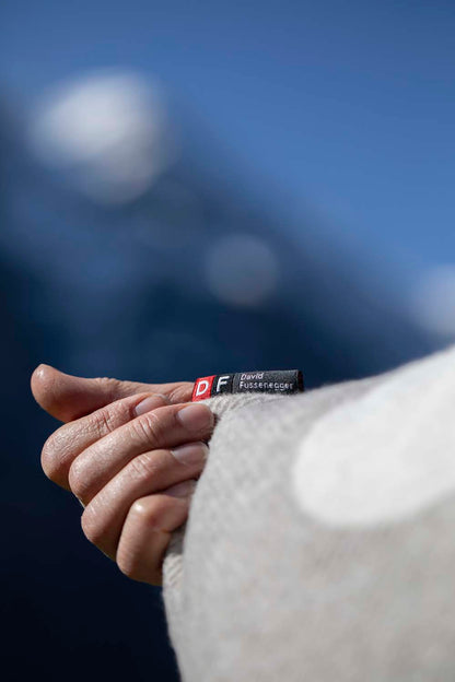 SILVRETTA cushion cover "mountains & moon" in . Cushion Cover made by David Fussenegger , a family-run mill in Austria.