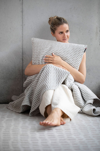 CARLA cushion cover "ribbed"