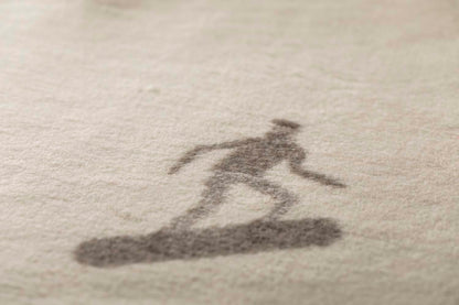 SAVONA throw "ski-mania" in . Throw Blanket made by David Fussenegger , a family-run mill in Austria.