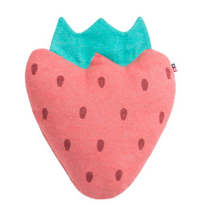 JUWEL pillow "strawberry" includes filling in . Filled Cushion made by David Fussenegger , a family-run mill in Austria.