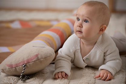 JUWEL nesting roll "snake" in . Nesting Roll made by David Fussenegger , a family-run mill in Austria.