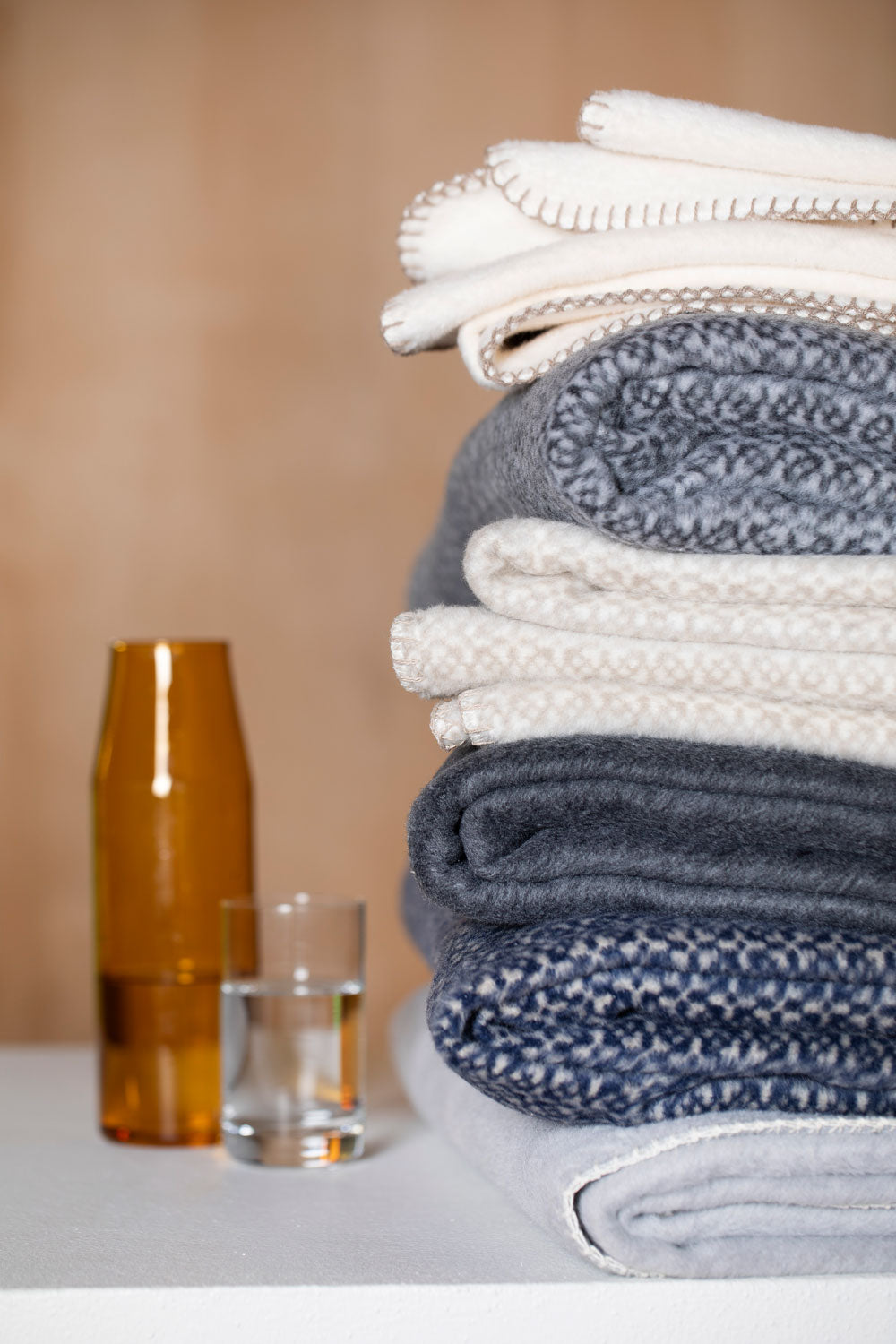 BAMBOO throw "small allover pattern"