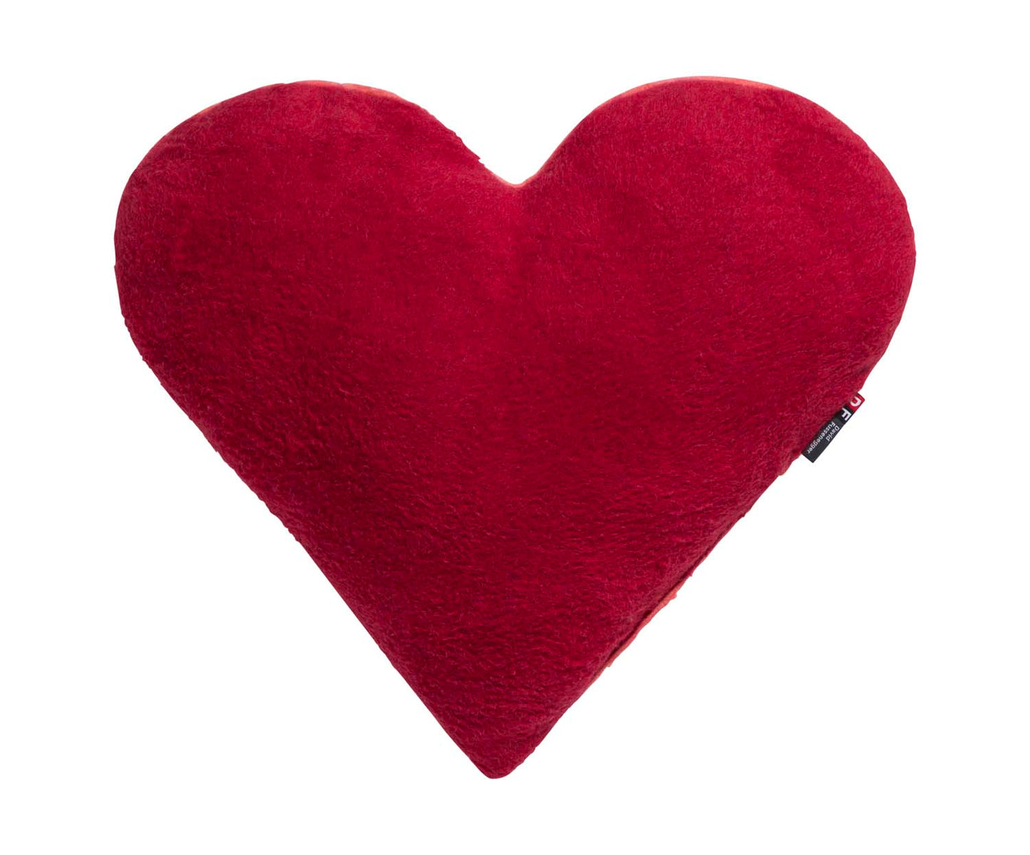 SAVONA pillow "heart" in bordeaux . Cushion Cover made by David Fussenegger , a family-run mill in Austria.