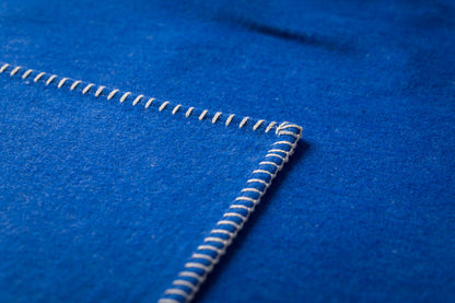 SYLT throw solid in . Throw Blanket made by David Fussenegger , a family-run mill in Austria.