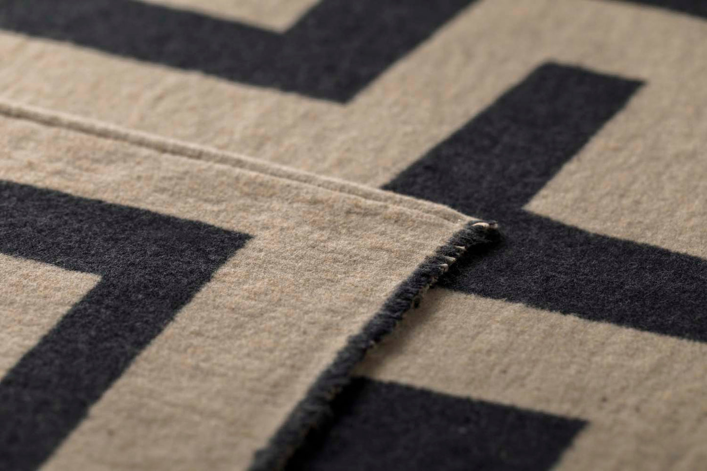 LUCA throw "maze" in . Throw Blanket made by David Fussenegger , a family-run mill in Austria.