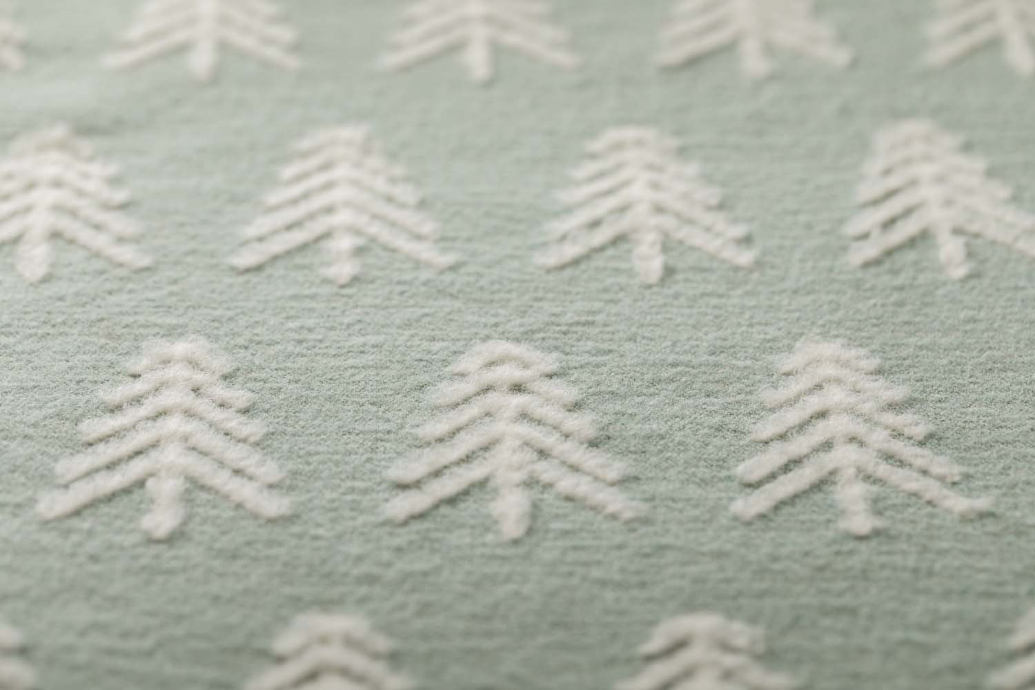 CARLA throw "rows of trees" in . Throw Blanket made by David Fussenegger , a family-run mill in Austria.
