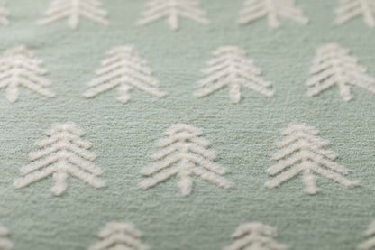 CARLA throw "rows of trees" in . Throw Blanket made by David Fussenegger , a family-run mill in Austria.