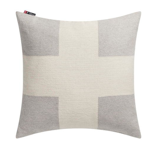 NOVA cushion cover "cross" in grey . Cushion Cover made by David Fussenegger , a family-run mill in Austria.