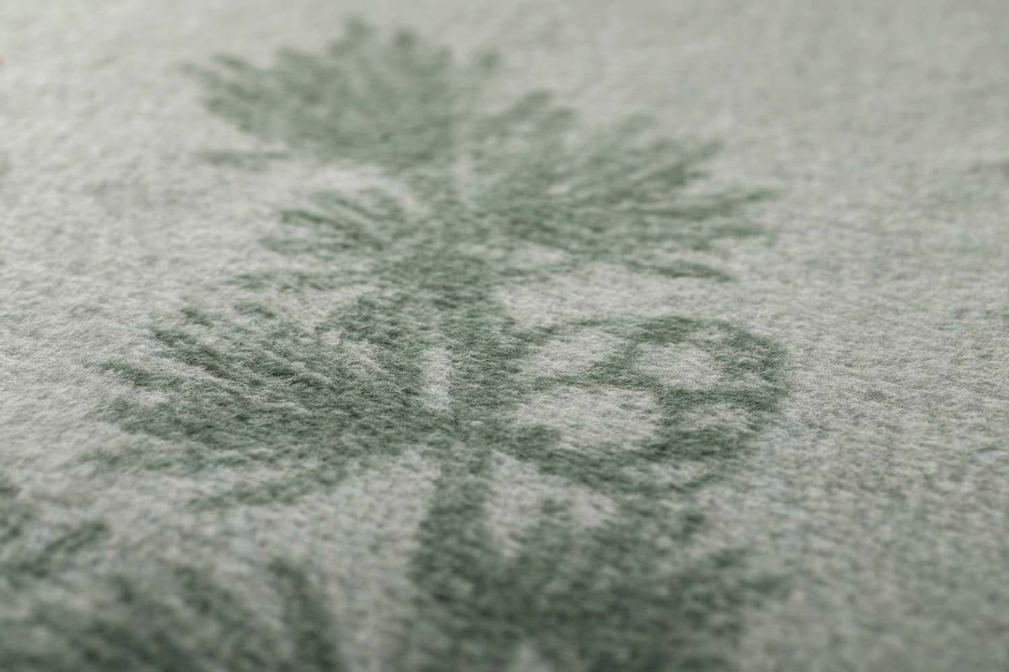 SAVONA throw "pine cone trees" in . Throw Blanket made by David Fussenegger , a family-run mill in Austria.