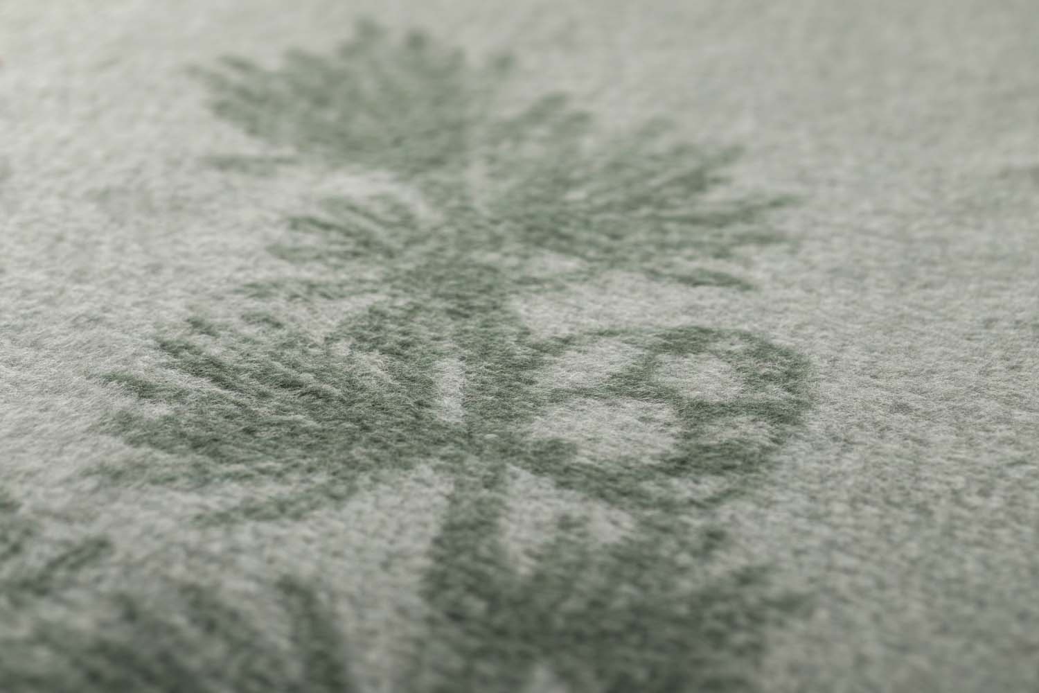 SAVONA throw "pine cone trees" in . Throw Blanket made by David Fussenegger , a family-run mill in Austria.