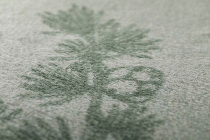 SAVONA throw "pine cone trees" in . Throw Blanket made by David Fussenegger , a family-run mill in Austria.