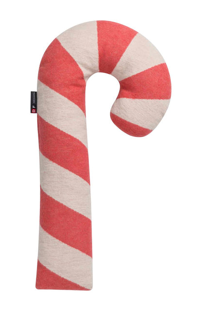 SILVRETTA pillow "candy cane" in . Filled Cushion made by David Fussenegger , a family-run mill in Austria.