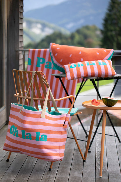 SILVRETTA pillow "watermelon" includes filling