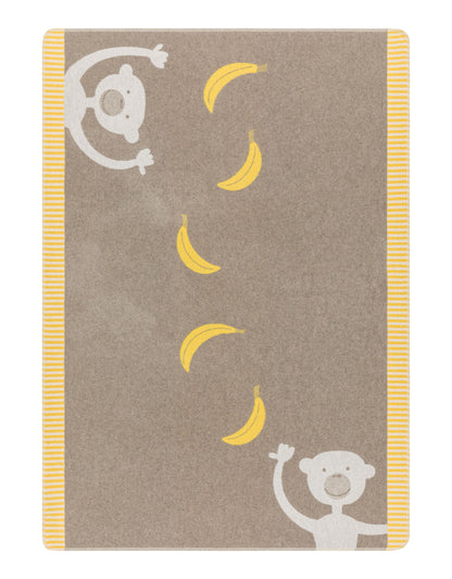 JUWEL toddler blanket "gone bananas"