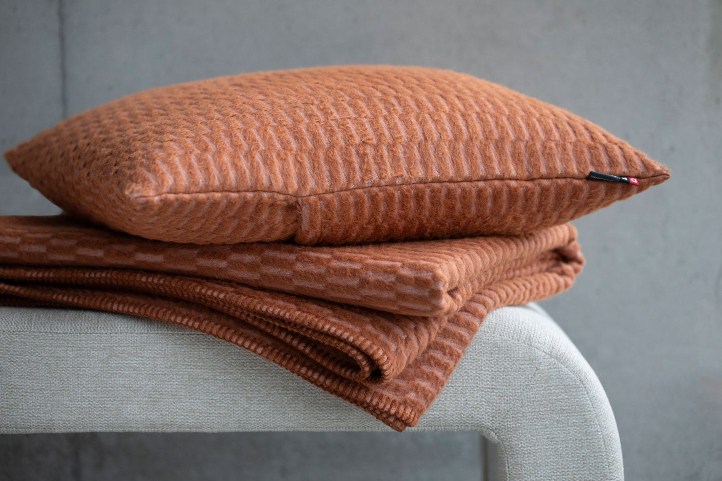 CARLA cushion cover "ribbed"