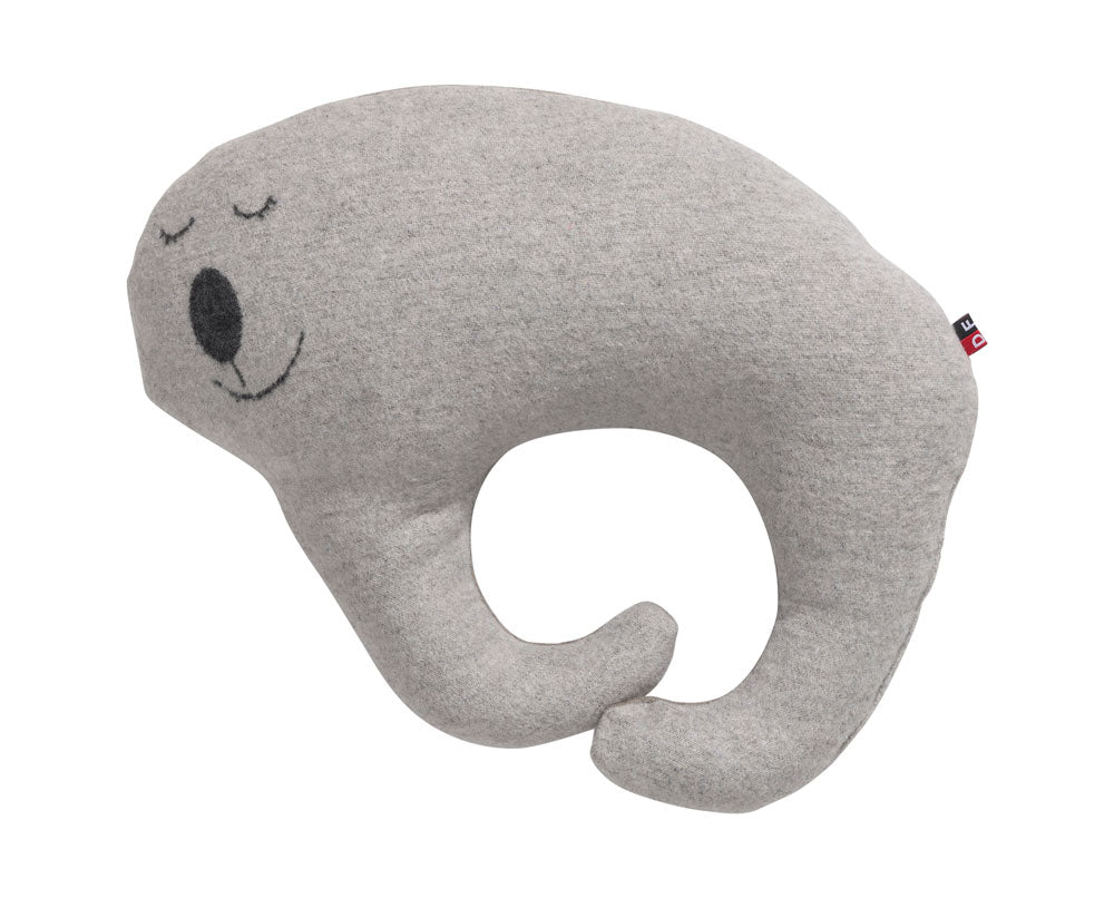 JUWEL pillow "sloth" includes filling in smoke . Filled Cushion made by David Fussenegger , a family-run mill in Austria.