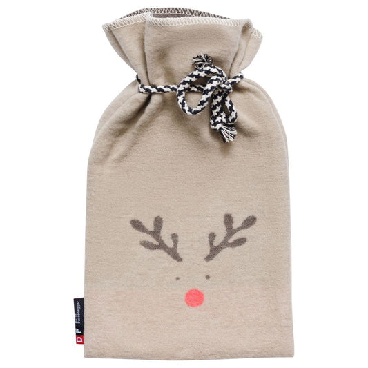SILVRETTA Warming Bottle "Rudolph" in beige . Warming Bottle made by David Fussenegger , a family-run mill in Austria.