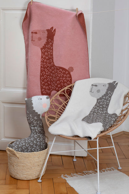 MILA baby blanket "alpaca"