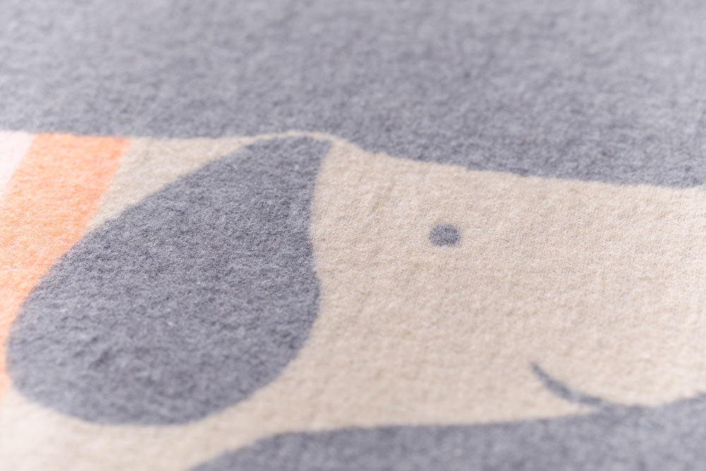 JUWEL kid blanket "dachshund" in . Blanket made by David Fussenegger , a family-run mill in Austria.