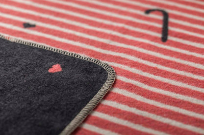 SILVRETTA throw "candy canes allover" in . Throw Blanket made by David Fussenegger , a family-run mill in Austria.