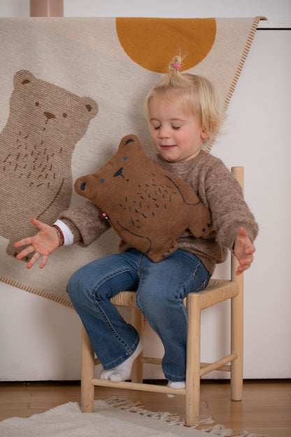 JUWEL seed cushion "bear" with spelt filling
