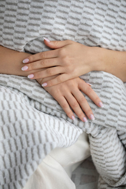 CARLA cushion cover "ribbed"