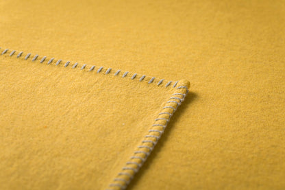 SYLT throw solid in . Throw Blanket made by David Fussenegger , a family-run mill in Austria.