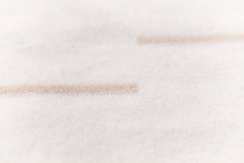 SAVONA throw "short lines horizontal" in . Throw Blanket made by David Fussenegger , a family-run mill in Austria.