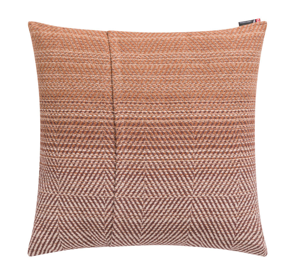 NOVA cushion cover "gradient herringbone" in . Cushion Cover made by David Fussenegger , a family-run mill in Austria.