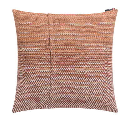 NOVA cushion cover "gradient herringbone" in . Cushion Cover made by David Fussenegger , a family-run mill in Austria.