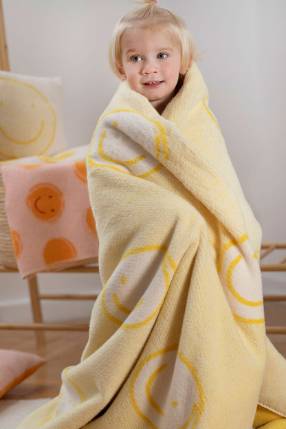 MILA kid blanket "Happy Faces"