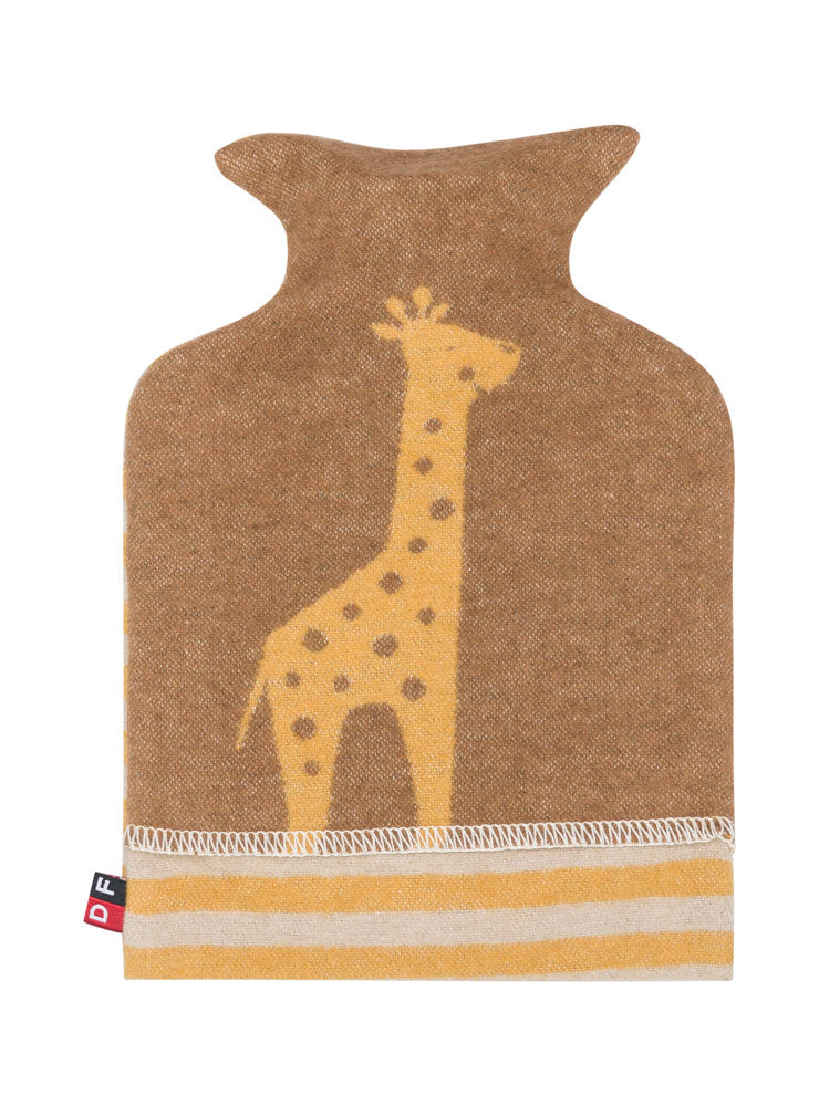JUWEL warming bottle "giraffe" in brown . Warming Bottle made by David Fussenegger , a family-run mill in Austria.