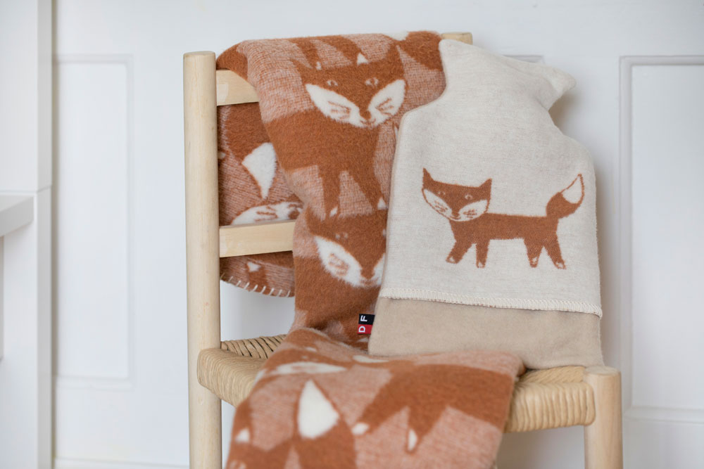 JUWEL warming bottle "fox" in . Warming Bottle made by David Fussenegger , a family-run mill in Austria.