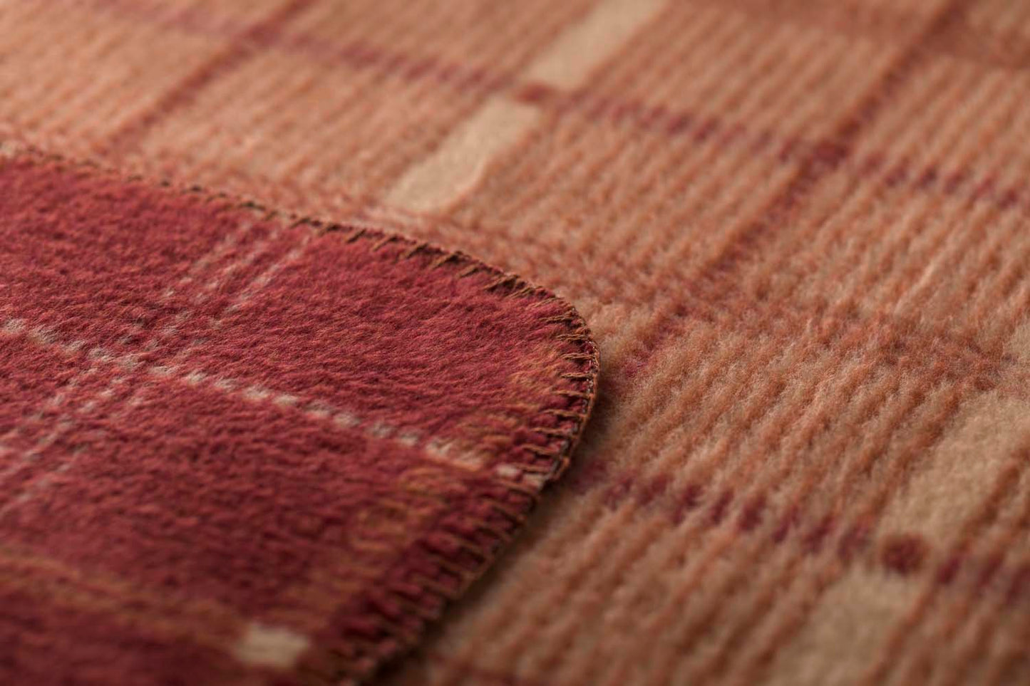 SAVONA throw "checkered" in . Throw Blanket made by David Fussenegger , a family-run mill in Austria.