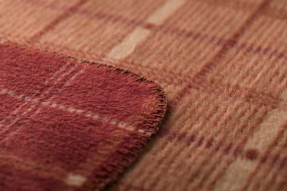 SAVONA throw "checkered" in . Throw Blanket made by David Fussenegger , a family-run mill in Austria.