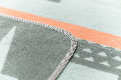 JUWEL baby blanket "crocodiles allover" in . Blanket made by David Fussenegger , a family-run mill in Austria.