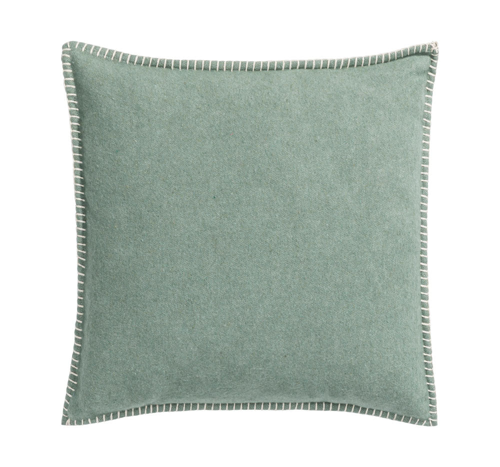 SYLT cushion cover solid 20x20 in ivy . Cushion Cover made by David Fussenegger , a family-run mill in Austria.