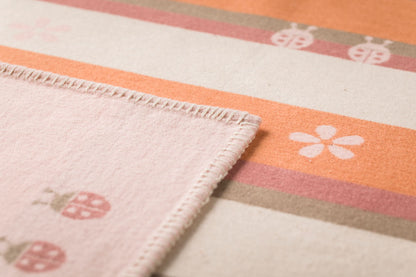 LENA baby blanket organic "ladybugs" in . Blanket made by David Fussenegger , a family-run mill in Austria.
