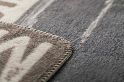 SAVONA throw "mountain expedition" in . Throw Blanket made by David Fussenegger , a family-run mill in Austria.