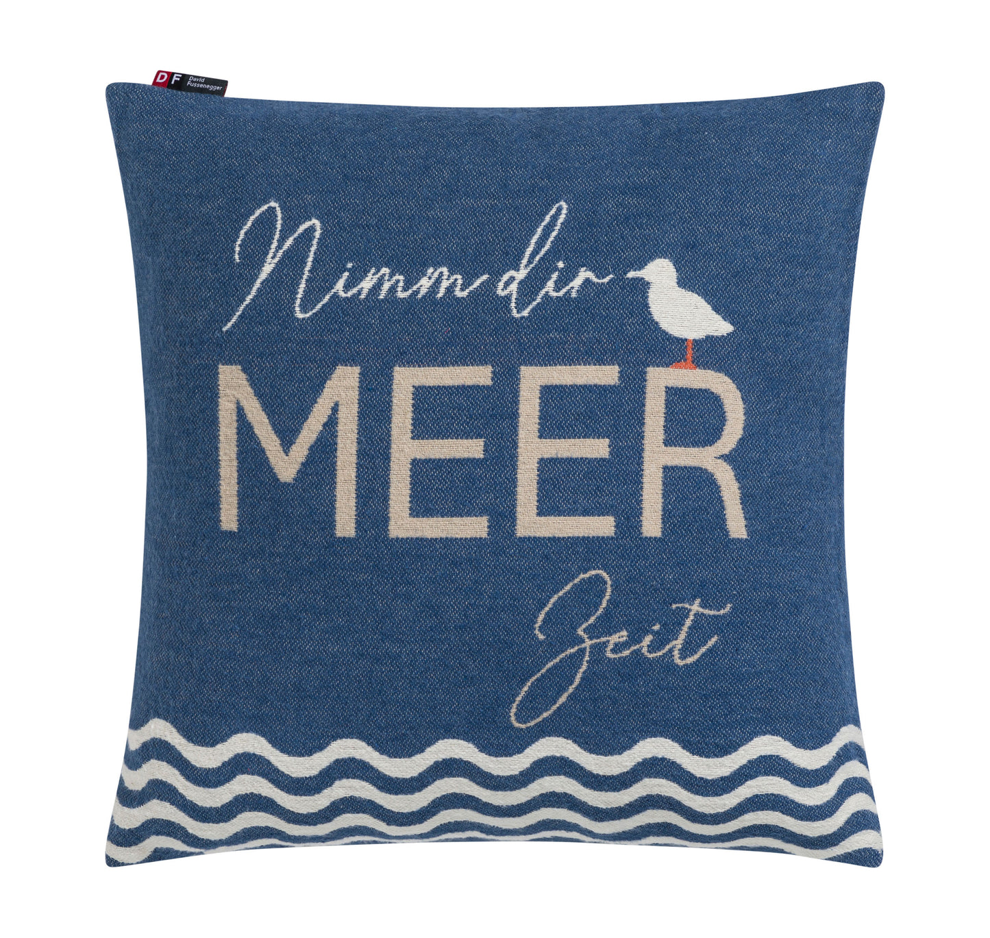 NOVA cushion cover "nimm dir Meer Zeit"
