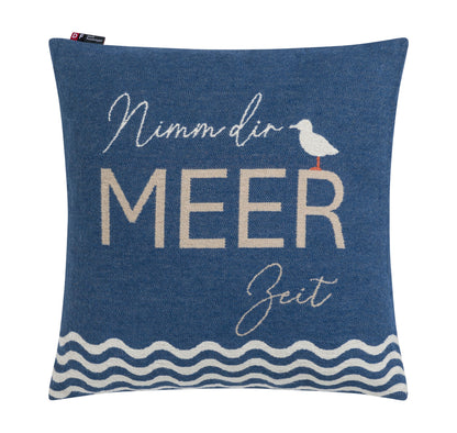 NOVA cushion cover "nimm dir Meer Zeit"