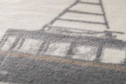 SAVONA throw "mountain expedition" in . Throw Blanket made by David Fussenegger , a family-run mill in Austria.