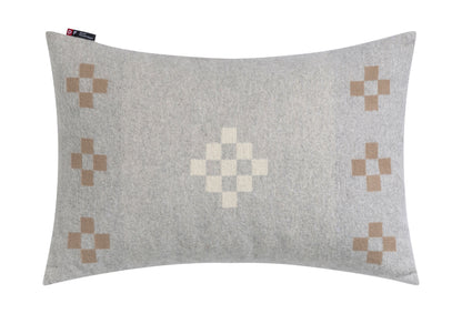 JADE cushion cover "quilt" organic cotton